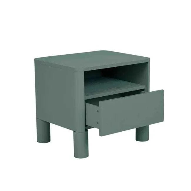 Globe West Bedside Tables Globe West Artie Open Bedside, Eucalyptus