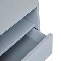 Globe West Bedside Tables Globe West Artie Open Bedside, Powder Blue