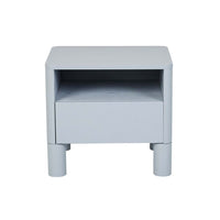 GlobeWest Artie Open Bedside - Powder Blue