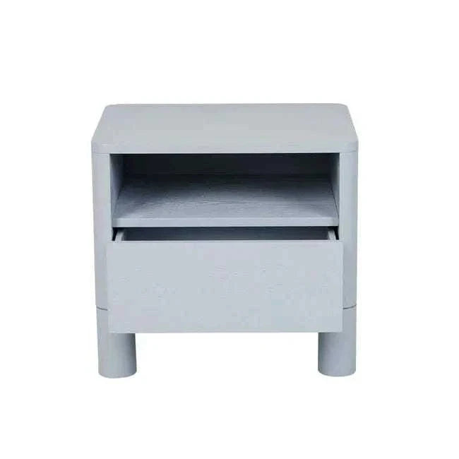Globe West Bedside Tables Globe West Artie Open Bedside, Powder Blue