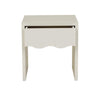 Globe West Bedside Tables Globe West Artie Wave Bedside, Bone