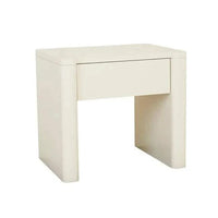 Globe West Bedside Tables GlobeWest August 1 Drawer Bedside - Porcelain