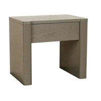 Globe West Bedside Tables GlobeWest August 1 Drawer Bedside - Snowgum