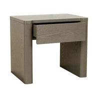 Globe West Bedside Tables GlobeWest August 1 Drawer Bedside - Snowgum