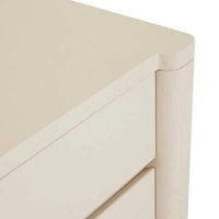 Globe West Bedside Tables Globe West August 3 Drawer Bedside - Porcelain