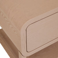 GlobeWest Charles Bedside - Dusk, styled in a room setting