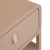 GlobeWest Charles Bedside - Dusk, styled in a room setting