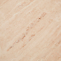 GlobeWest Elsie Bedside - Natural Travertine - Shell