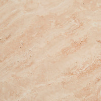 GlobeWest Elsie Bedside - Natural Travertine - Shell