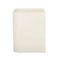 Norsu Interiors Elsie Bedside - Natural Travertine - Shell