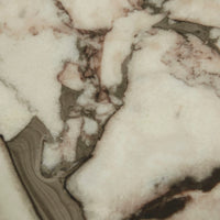 GlobeWest Pearce Marble Bedside - Bone
