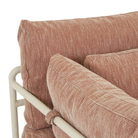 GlobeWest Cape Sofa Chair - Tuscan Brick - Sandcastle