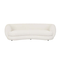 GlobeWest Hugo Vera 4 Seater Sofa - Oat Boucle