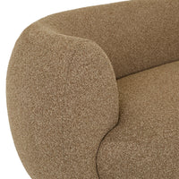 GlobeWest Hugo Vera 4 Seater Sofa - Shiitake