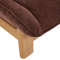 GlobeWest Juno Bowie Sofa Chair styled in a living room