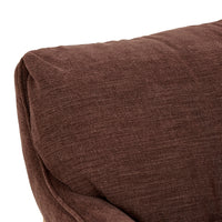 GlobeWest Juno Bowie Sofa Chair timber base detail