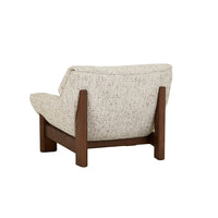 GlobeWest Juno Bowie Sofa Chair styled in a living room