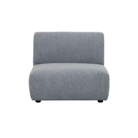 GlobeWest Juno Cloud Centre Sofa in Vista Blue