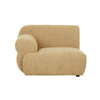 GlobeWest Juno Cloud Left Arm Sofa in Desert Speckle