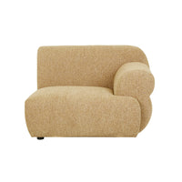 GlobeWest Juno Cloud Right Arm Sofa in Desert Speckle