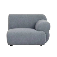 Globe West Occasional Chairs Custom Juno Cloud Modular Sofa - Vista Blue