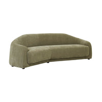 GlobeWest Juno Pebble 3 Seater Sofa - Clover