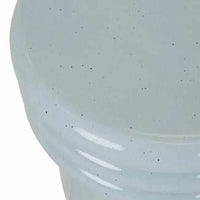 Globe West Side Tables Globe West Hanson Round Side Table - Pale Blue