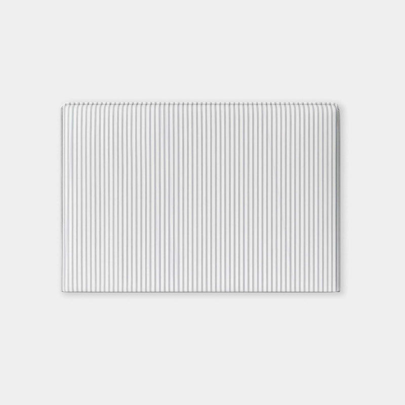 norsuSTUDIO Bedheads norsu Slip Cover Bedhead, Chambray Ticking Stripe