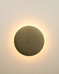 Robert Gordon Backlit Disc Wall Light in Saltbush