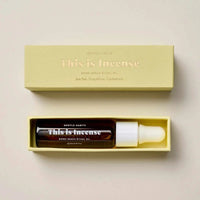 Gentle Habits diffuser oils Bondi Beach ritual oil with grapefruit, cardamom, and cedarwood in amber dropper bottle and yellow box