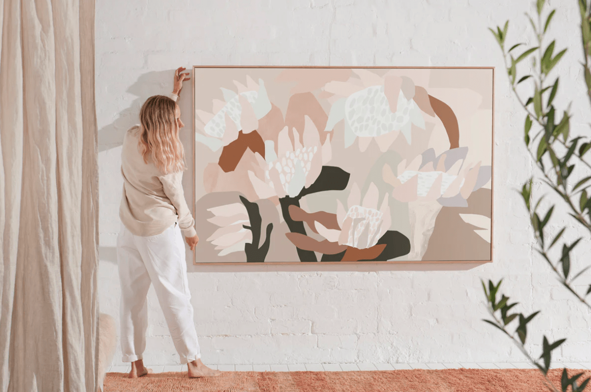 Kimmy Hogan Prints Kimmy Hogan Limited Edition Fine Art Canvas Print - Honey Flower i