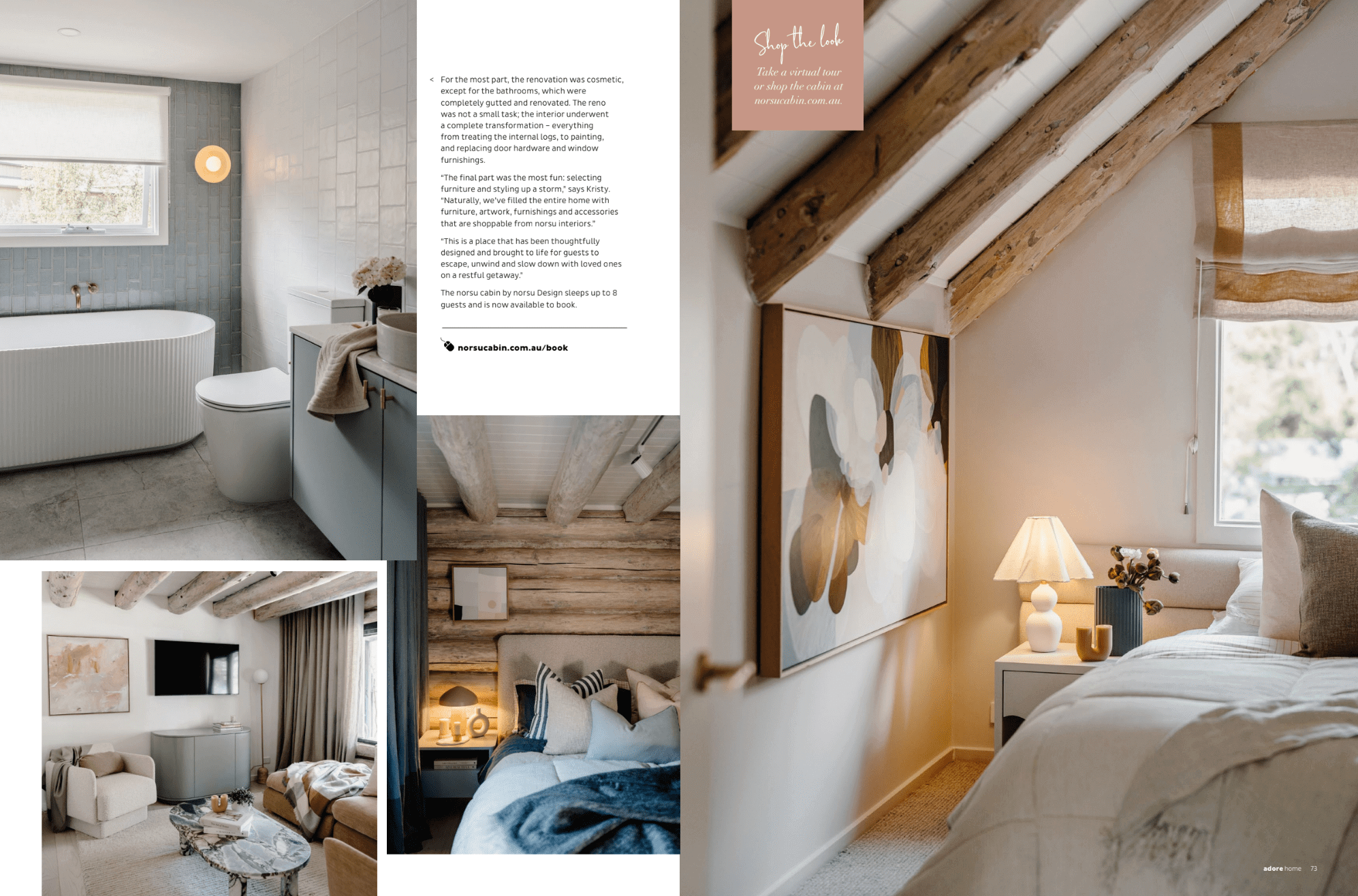 Norsu Interiors Adore Home Magazine - Autumn 2024 Modern Farmhouse Edition