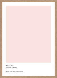 norsu interiors Prints Destiny Print - Various sizes