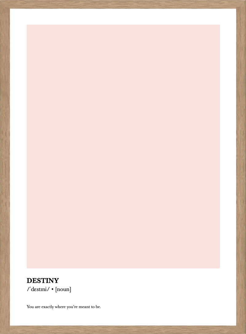 norsu interiors Prints Destiny Print - Various sizes