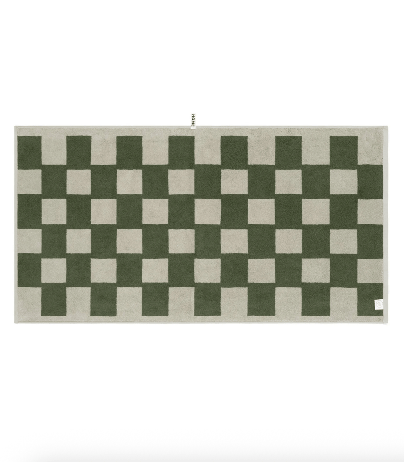 Loop Home Accessories Loop Home Bath Towel - Forest/Sage, Brick