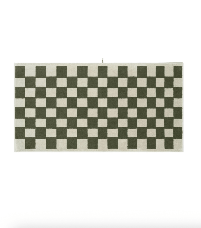 Loop Home Accessories Loop Home Bath Sheet - Forest/Sage, Brick