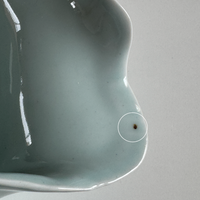 norsu STUDIO Living Sculptural Ceramic Bowl – Blue (Almost Perfect)