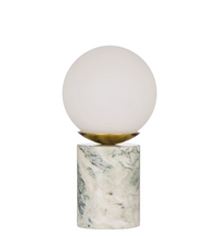 Glow Table Lamp - Green & White