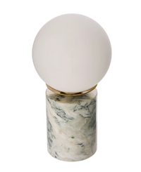 Glow Table Lamp - Green & White