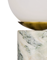 Glow Table Lamp - Green & White