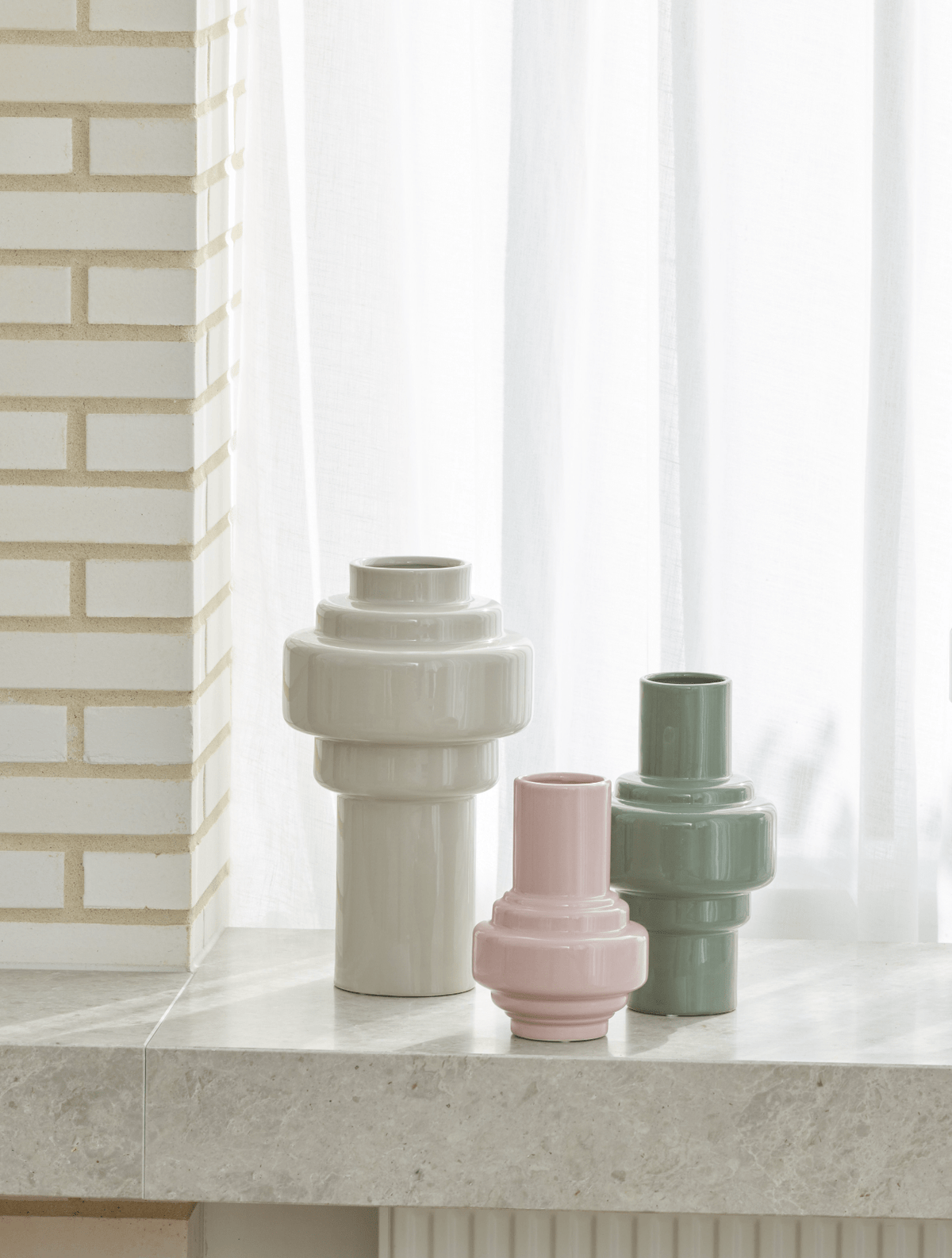 Norsu Interiors Vases Merrik Vase, Small - Pink
