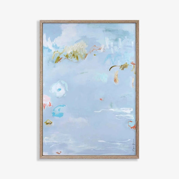 Sea Bleu — limited edition fine art canvas print by Marcia Priestley | wall art at Norsu Interiors