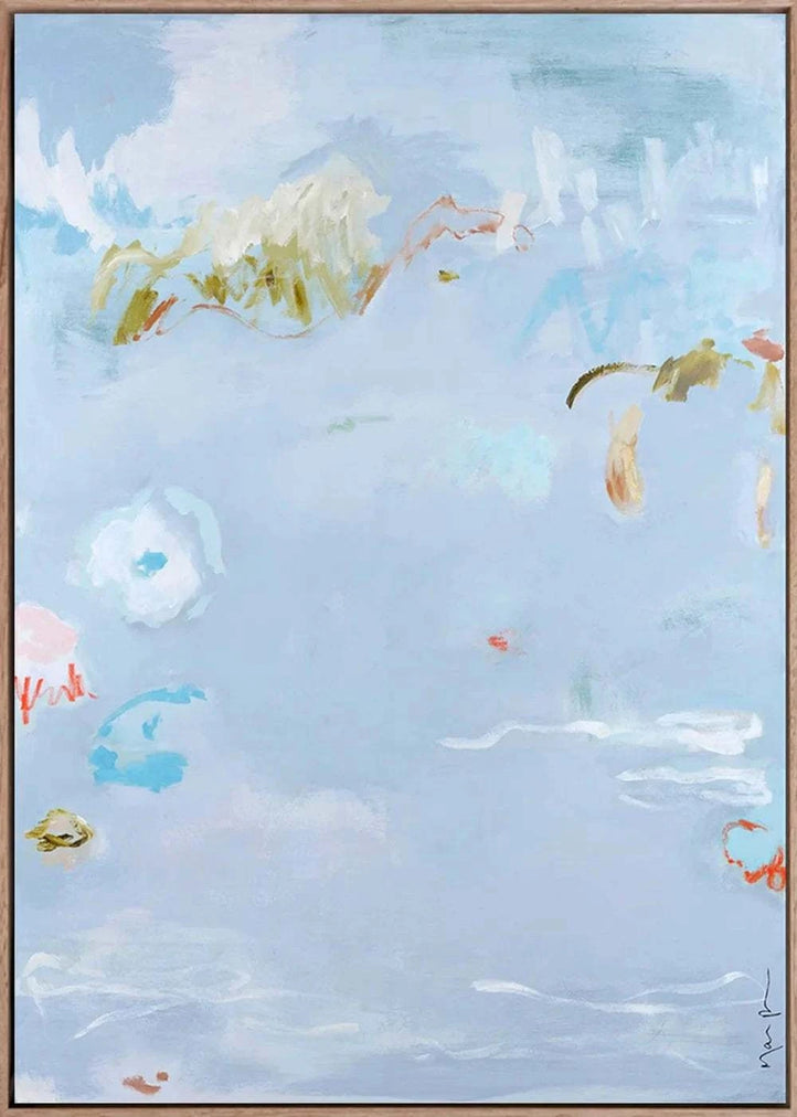 Marcia Priestley Prints Marcia Priestley Limited Edition Fine Art Canvas Print - Sea Bleu