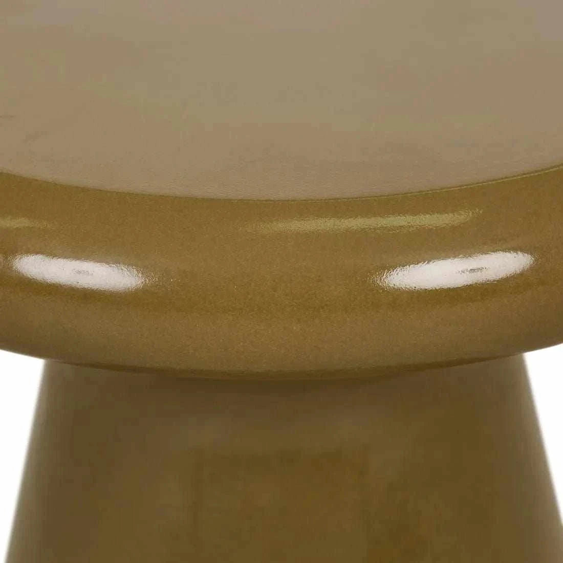Globe West Side Tables Globe West Seville Podium Large Side Table, Olive