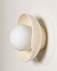 Robert Gordon Shell Wall Sconce, Bone