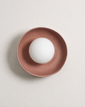 Robert Gordon Shell Wall Sconce, Dusty Rose