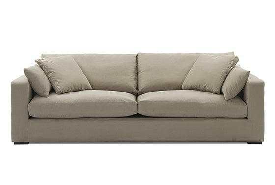 Molmic Sofas Molmic Shona sofa, Hawthorn Silver Fabic with Oak Timber Legs (7908354588921)