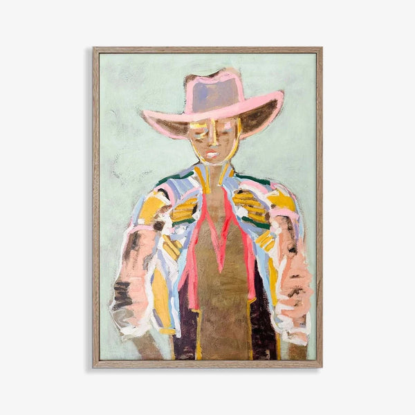 Sombrero — limited edition fine art canvas print by Marcia Priestley | wall art at Norsu Interiors