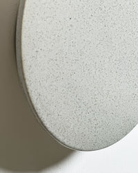Robert Gordon Backlit Disc Wall Light in Stone