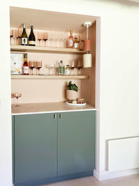 Robert Gordon Interiors Pendants Norsu Cabin x Robert Gordon Cylinder Light - Dusty Rose